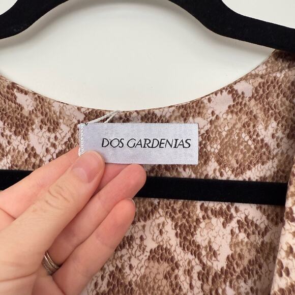 Dos Gardenias Jones One Piece Swimsuit Medusa Print Size 4 - Picture 6 of 10